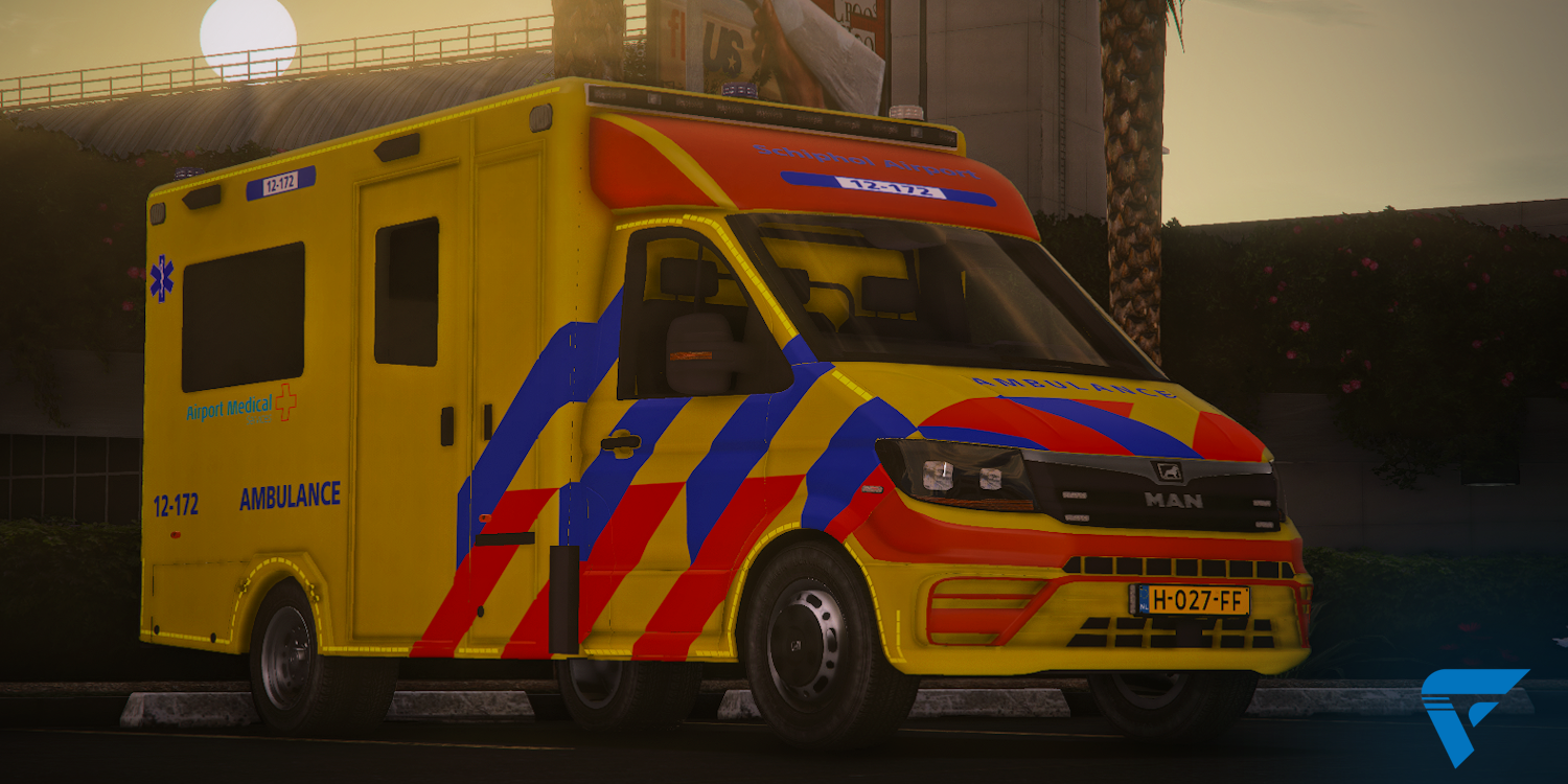Ambulance - MAN TGE Schiphol [ELS]