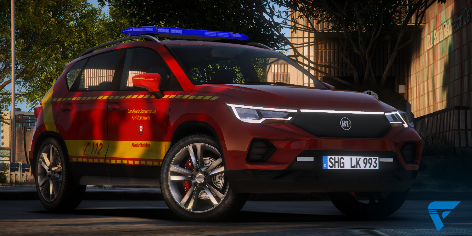 BF Serata, Feuerwehr, GTA V, FiveM