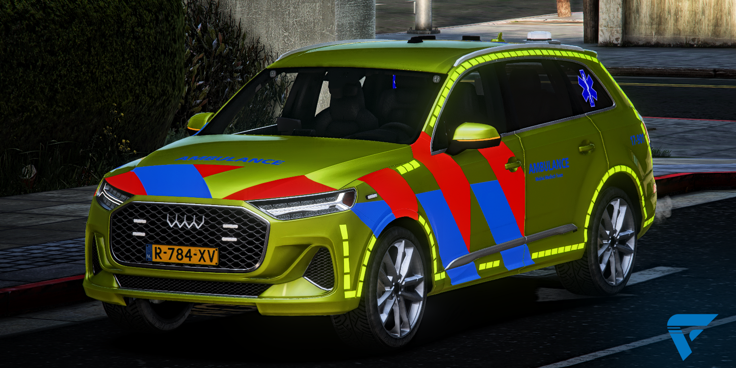 Audi Q7 LORE-Friendly | FiveM Winkel, FiveM Store, FiveM Shop, LORE-Friendly Voertuigen, Ambulance