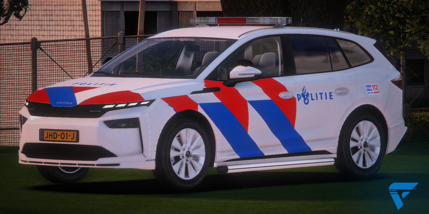 Politie - Skoda Enyaq [ELS]