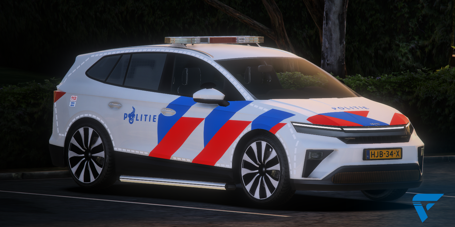 Skoda Enyaq LORE-Friendly | FiveM Winkel, FiveM Store, FiveM Shop, LORE-Friendly Voertuigen, Politie
