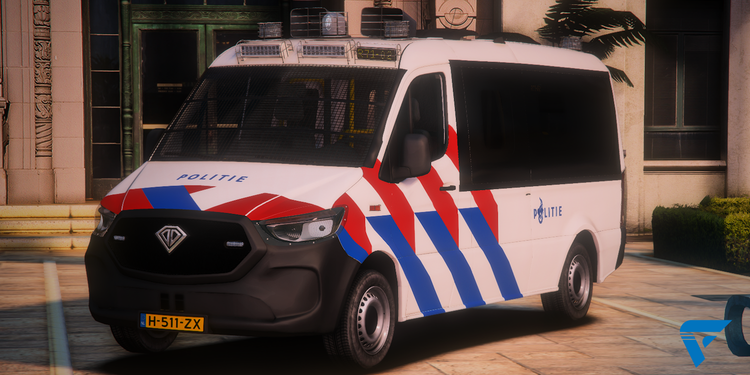 Mercedes Sprinter LORE-Friendly | FiveM Winkel, FiveM Store, FiveM Shop, LORE-Friendly Voertuigen, Politie