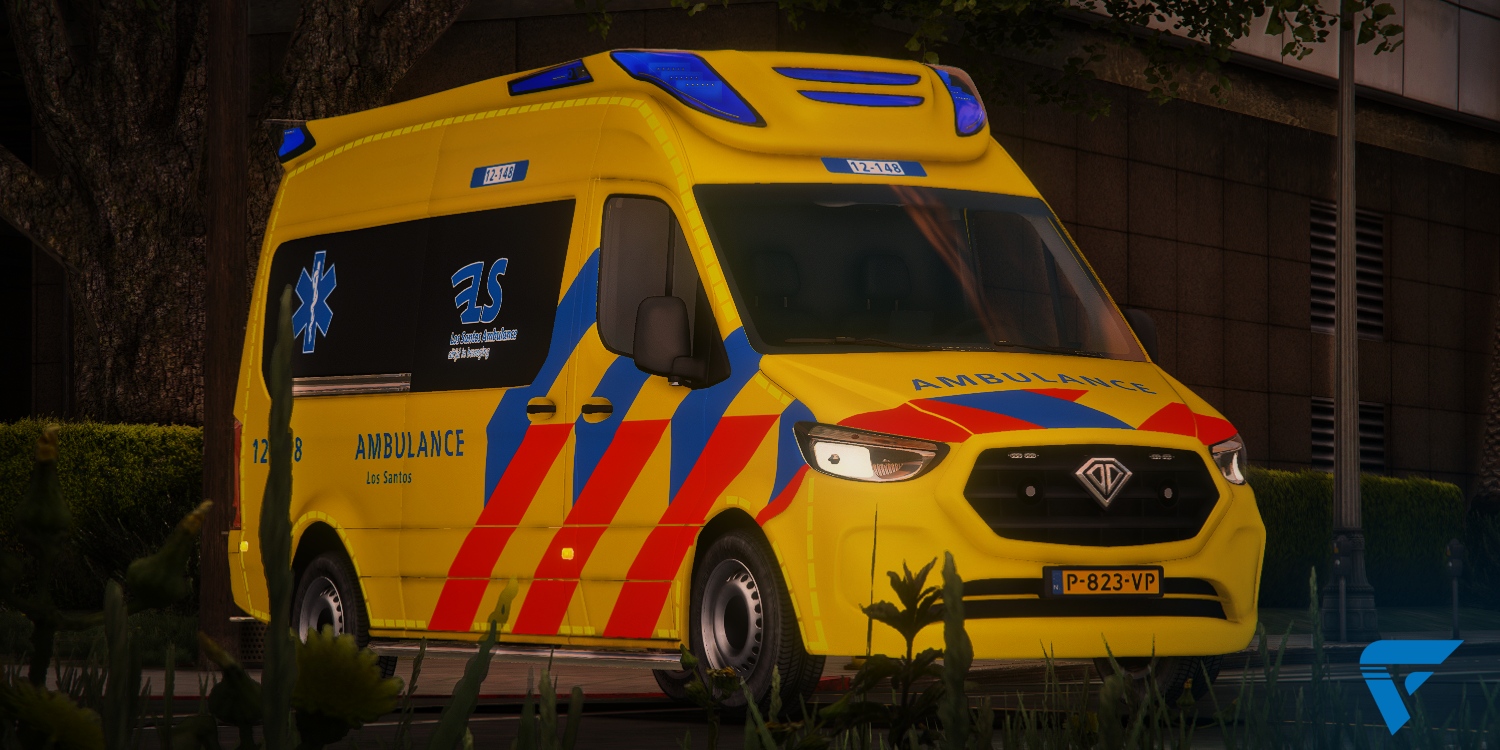 Mercedes Sprinter LORE-Friendly | FiveM Winkel, FiveM Store, FiveM Shop, LORE-Friendly Voertuigen, Ambulance