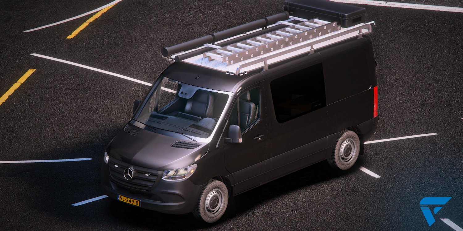 Mercedes Sprinter | FiveM Winkel, FiveM Store, FiveM Shop, LORE-Friendly Voertuigen, Ongemarkeerd