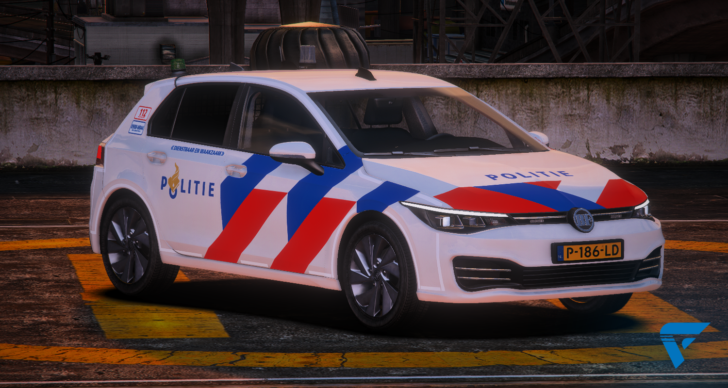 Volkswagen Golf LORE-Friendly | FiveM Winkel, FiveM Store, FiveM Shop, LORE-Friendly Voertuigen, Politie