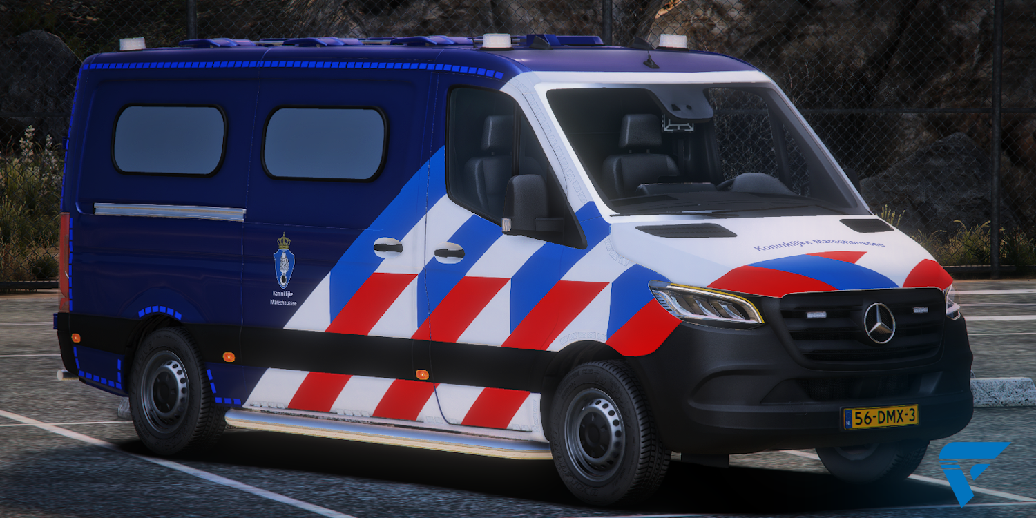 Marechaussee - Mercedes Sprinter [Arrestantenvervoer]