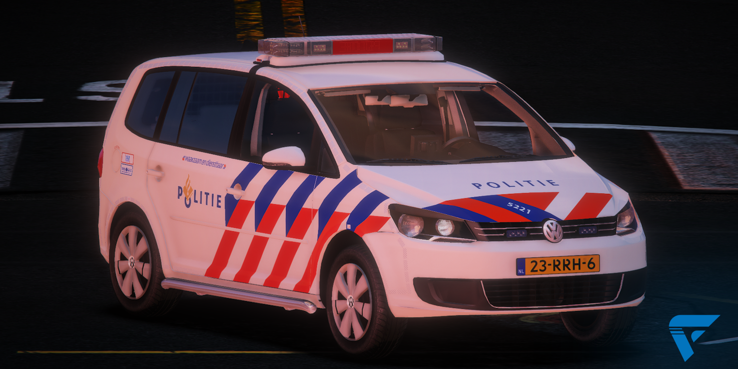 Volkswagen Touran 2011 | FiveM Winkel, FiveM Store, FiveM Shop, Voertuigen, Politie