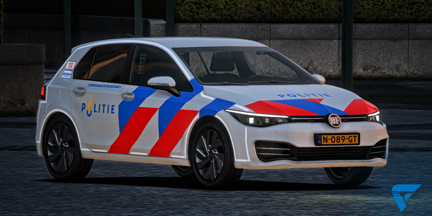 Volkswagen Golf GTD LORE-Friendly | FiveM Winkel, FiveM Store, FiveM Shop, LORE-Friendly Voertuigen, Politie