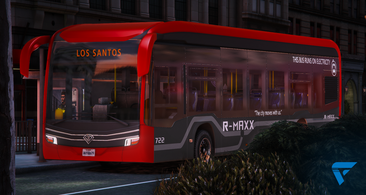 Mercedes Lijnbus LORE-Friendly | FiveM Winkel, FiveM Store, FiveM Shop, LORE-Friendly Voertuigen, Civilian, GTA