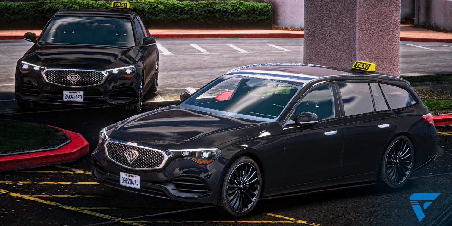 Mercedes E-Klasse Estate LORE-Friendly | FiveM Winkel, FiveM Store, FiveM Shop, LORE-Friendly Voertuigen, Taxi