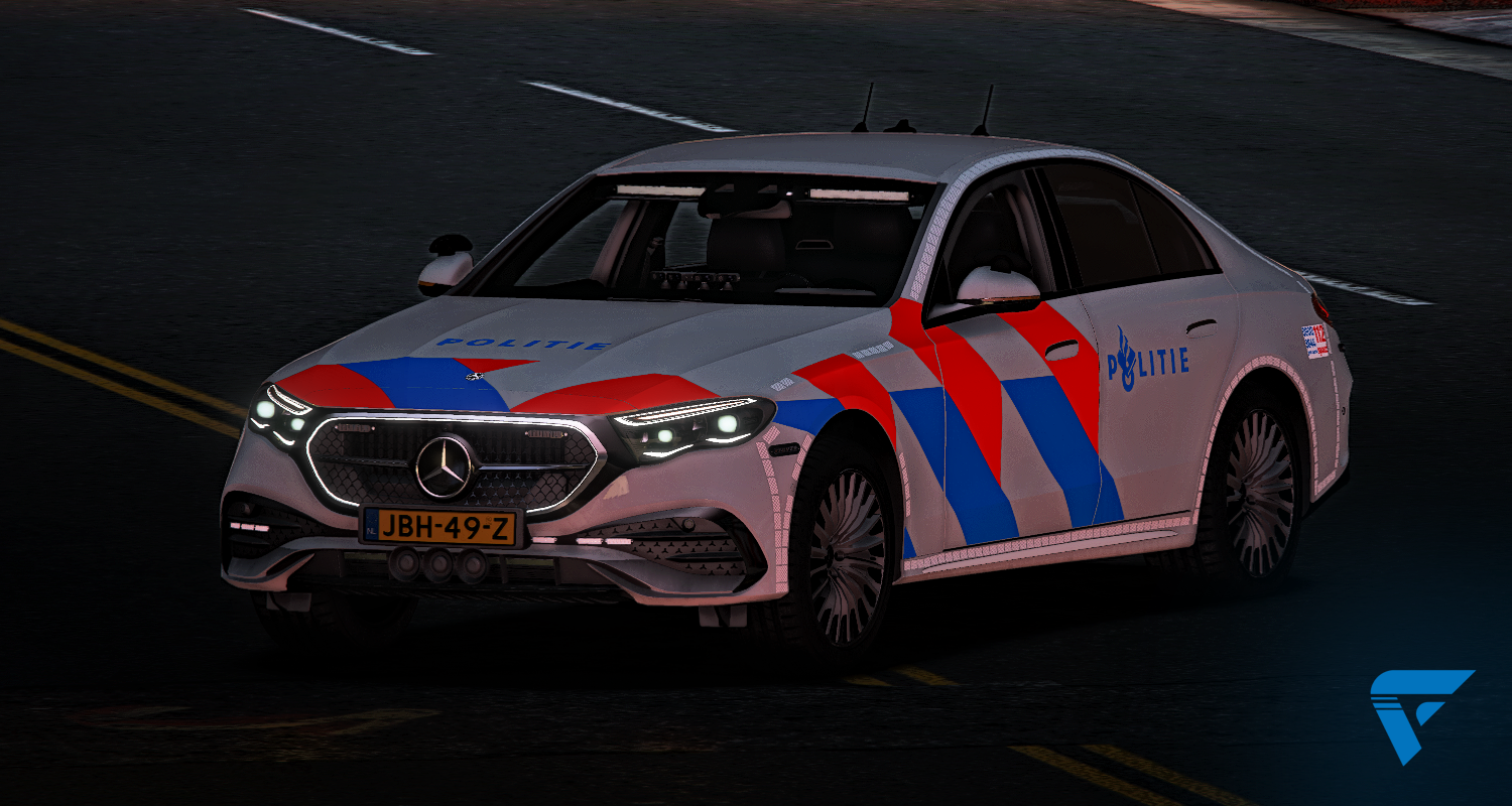 Mercedes E450d | FiveM Winkel, FiveM Store, FiveM Shop, Voertuigen, Politie
