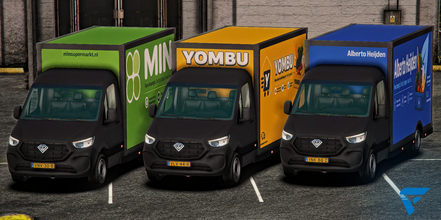 FiveM Winkel, FiveM Store, FiveM Shop, Voertuigen, Bezorgbus