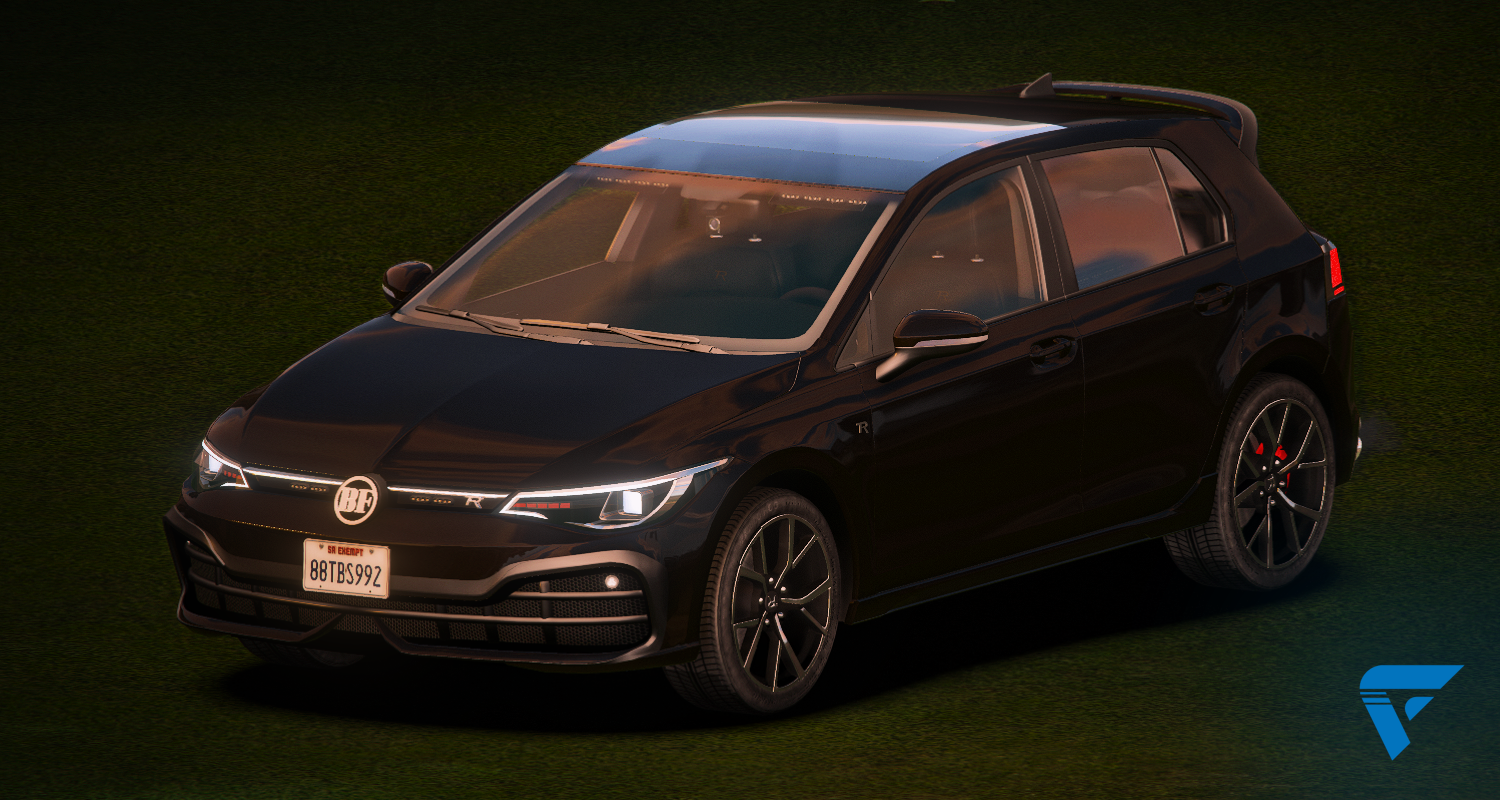 Volkswagen Golf R LORE-Friendly | FiveM Winkel, FiveM Store, FiveM Shop, LORE-Friendly Voertuigen, Ongemarkeerd