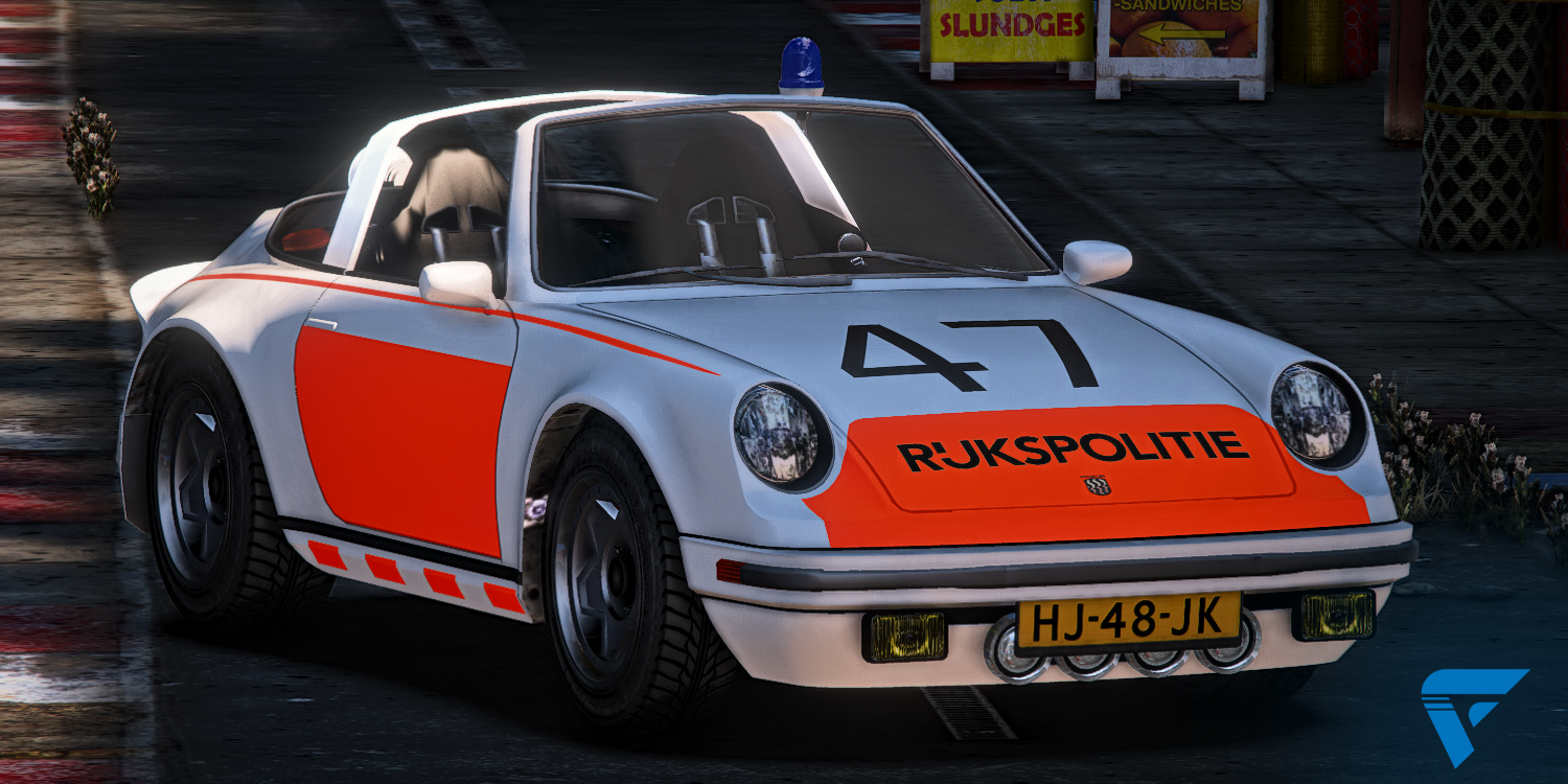 Porsche 911 LORE-Friendly | FiveM Winkel, FiveM Store, FiveM Shop, LORE-Friendly Voertuigen, Rijkspolitie