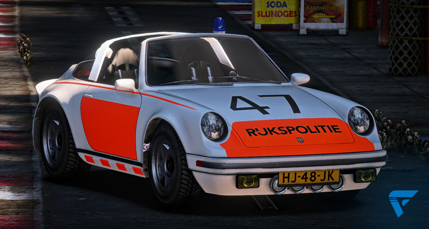Porsche 911 LORE-Friendly | FiveM Winkel, FiveM Store, FiveM Shop, LORE-Friendly Voertuigen, Rijkspolitie