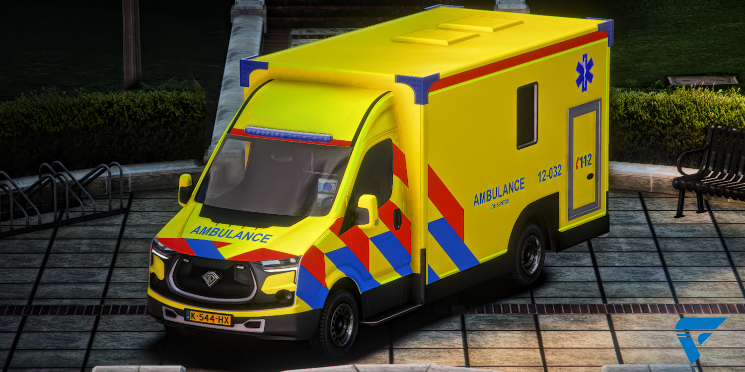 Mercedes Sprinter LORE-Friendly | FiveM Winkel, FiveM Store, FiveM Shop, LORE-Friendly Voertuigen, Ambulance