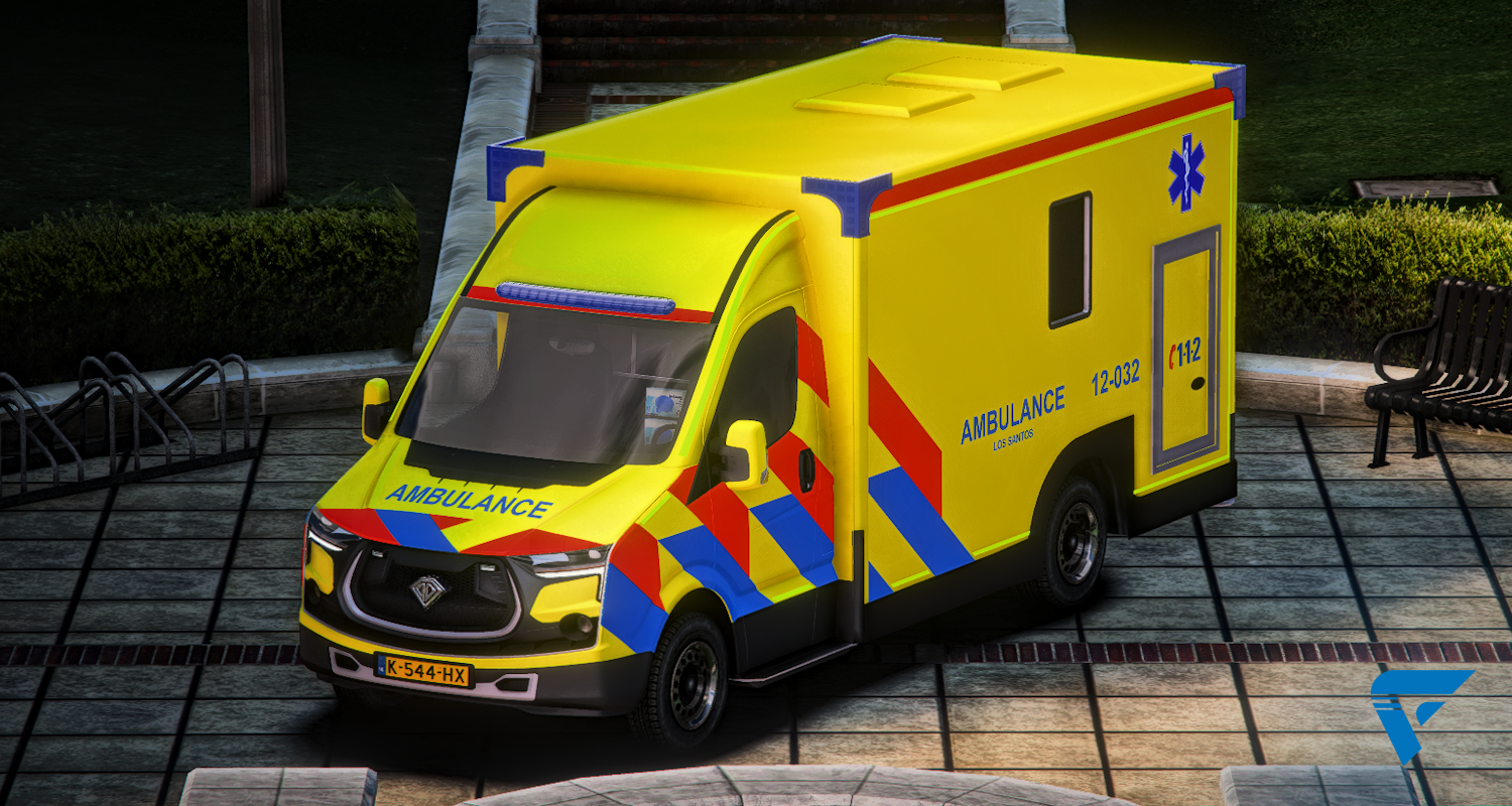Mercedes Sprinter LORE-Friendly | FiveM Winkel, FiveM Store, FiveM Shop, LORE-Friendly Voertuigen, Ambulance