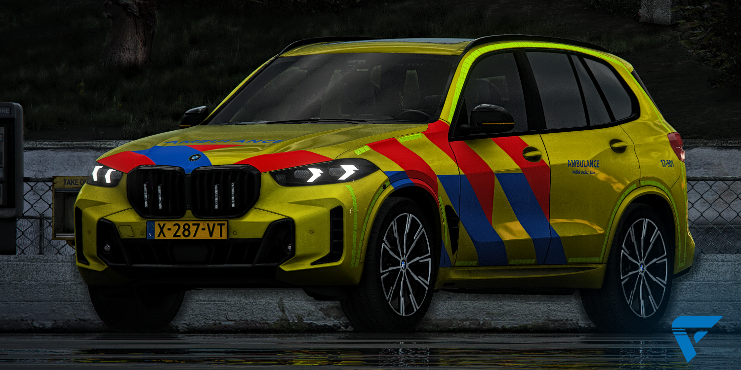 BMW X5 xDrive | FiveM Winkel, FiveM Store, FiveM Shop, LORE-Friendly Voertuigen, Ambulance