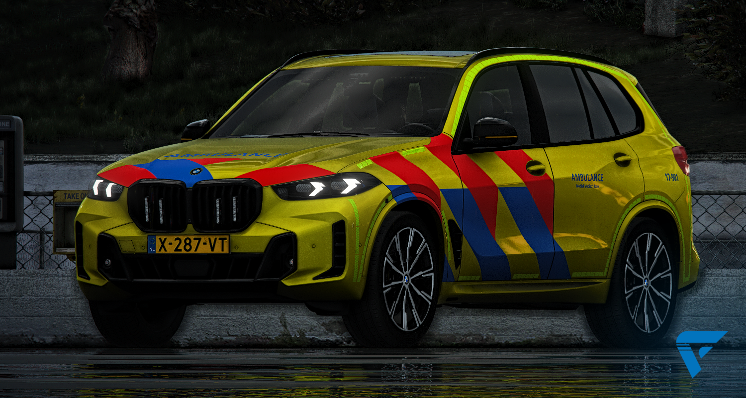 BMW X5 xDrive | FiveM Winkel, FiveM Store, FiveM Shop, LORE-Friendly Voertuigen, Ambulance