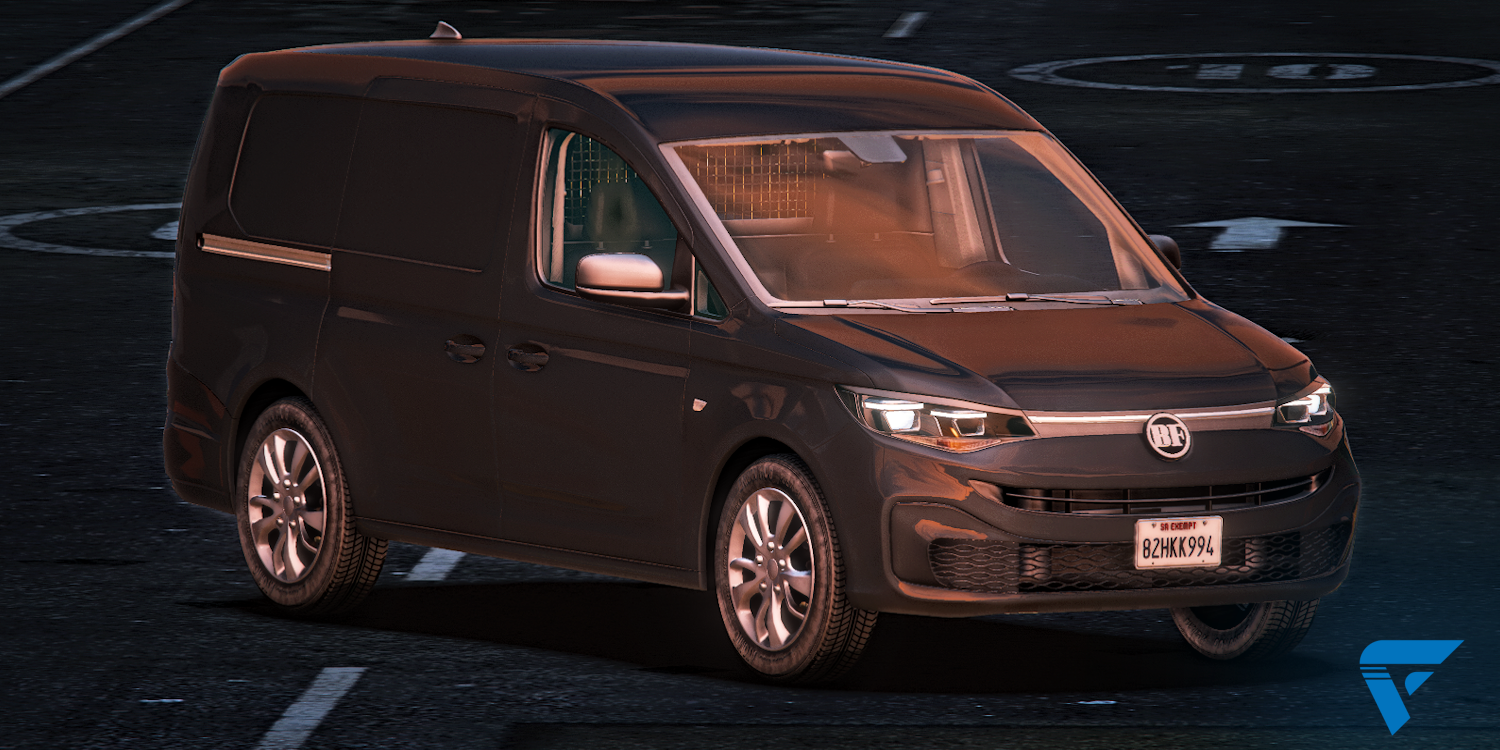 Volkswagen Caddy LORE-Friendly | FiveM Winkel, FiveM Store, FiveM Shop, LORE-Friendly Voertuigen, Burger