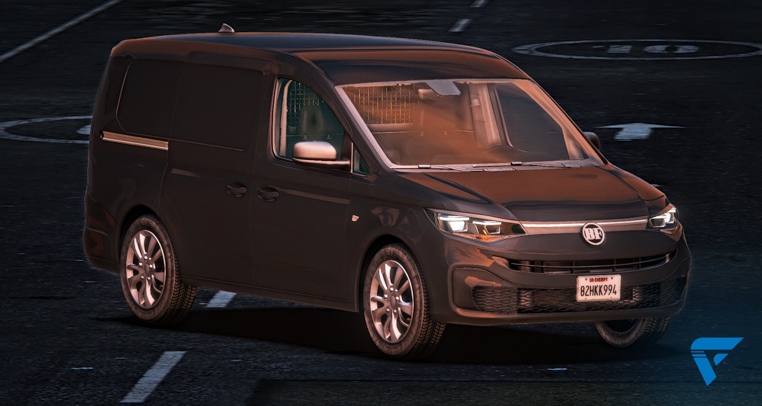 Volkswagen Caddy LORE-Friendly | FiveM Winkel, FiveM Store, FiveM Shop, LORE-Friendly Voertuigen, Burger