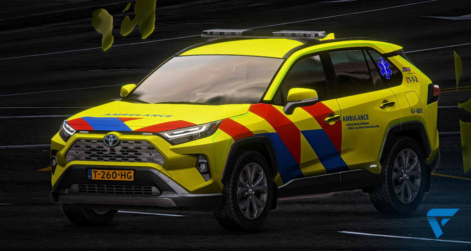 Toyota RAV4 | FiveM Winkel, FiveM Store, FiveM Shop, Voertuigen, Ambulance 07-801