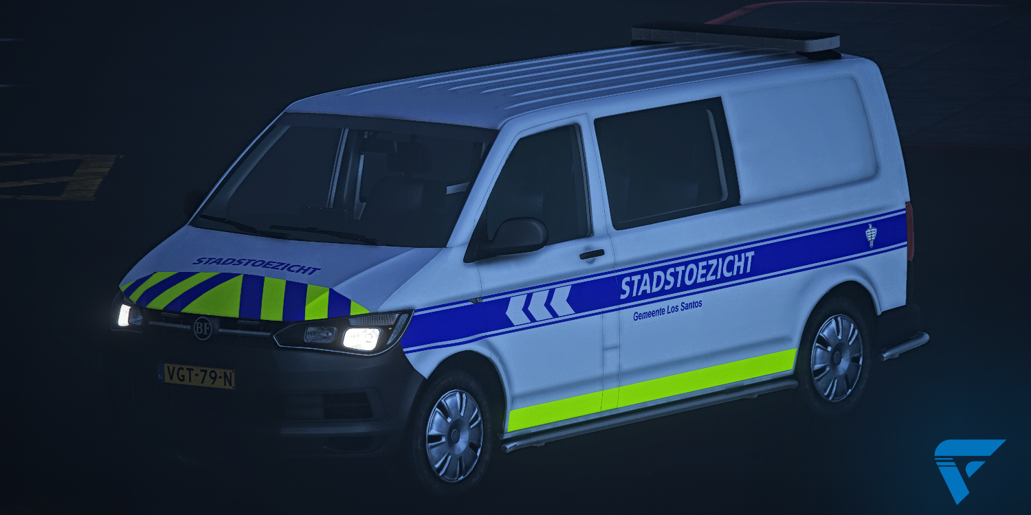 Volkswagen Transporter T6.1 LORE-Friendly | FiveM Winkel, FiveM Store, FiveM Shop, LORE-Friendly Voertuigen, Handhaving