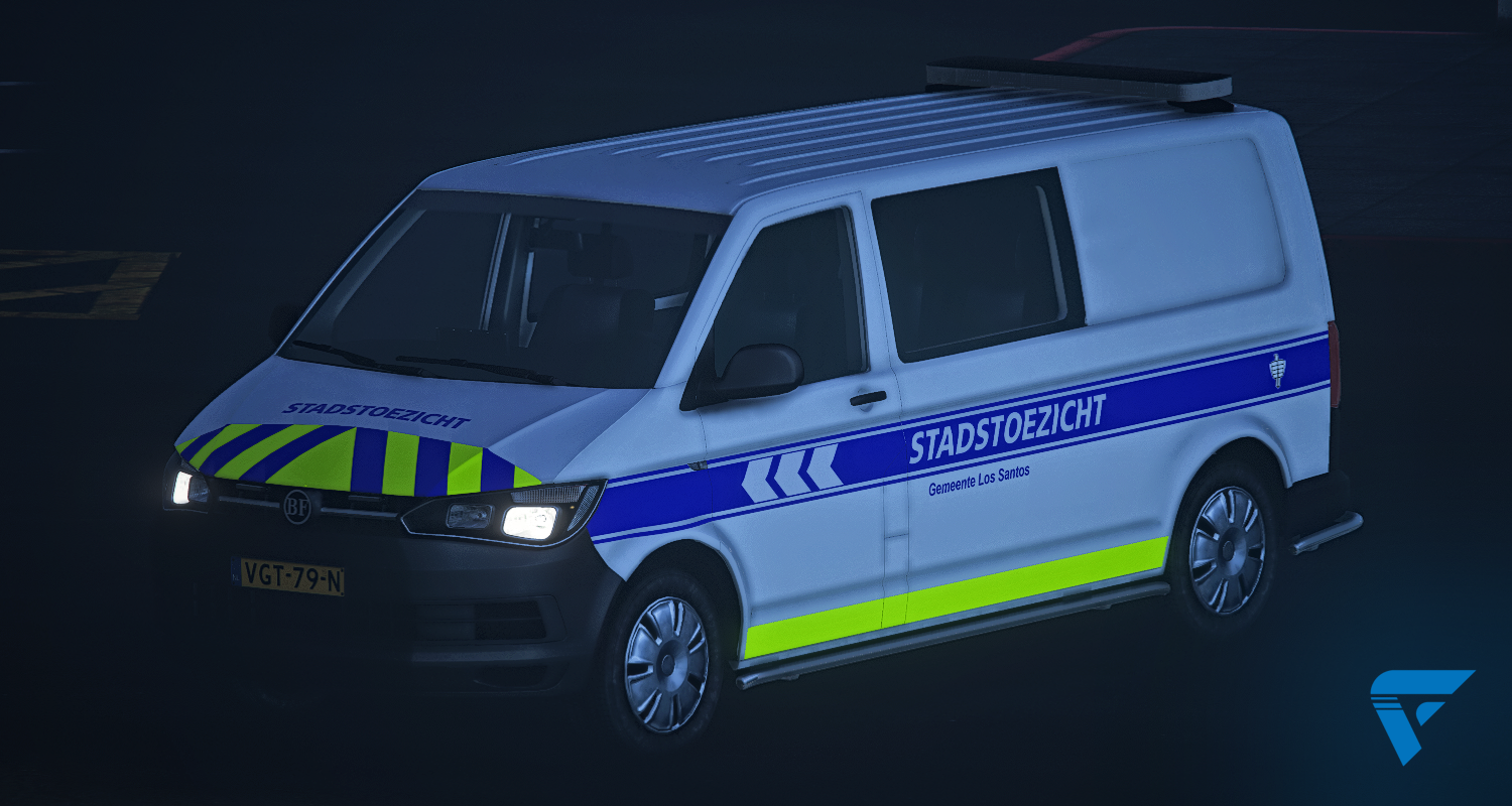 Volkswagen Transporter T6.1 LORE-Friendly | FiveM Winkel, FiveM Store, FiveM Shop, LORE-Friendly Voertuigen, Handhaving