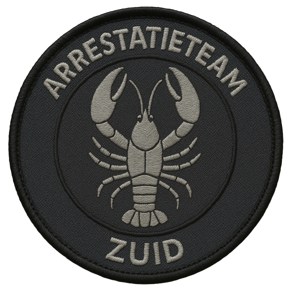 Patch | Politie – TOS-Friendly Arrestatieteam [Zwart]
